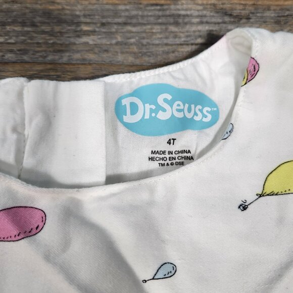 Dr Seuss Oh the Places You'll Go Dress for Girls, 4T - Picture 7 of 8